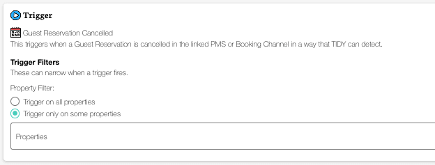 Integration workflow in workflows page