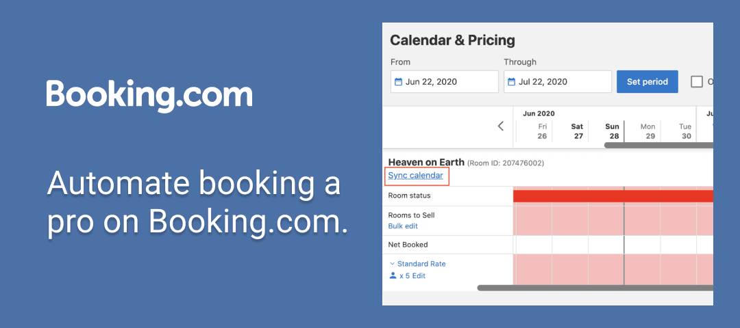 Booking.com integration