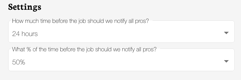 Pro properties