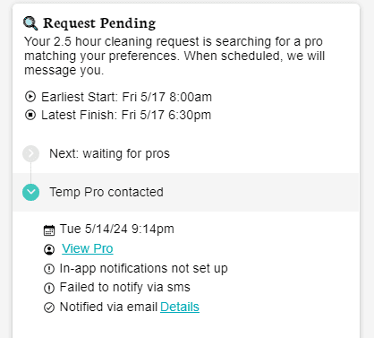 Add pro button