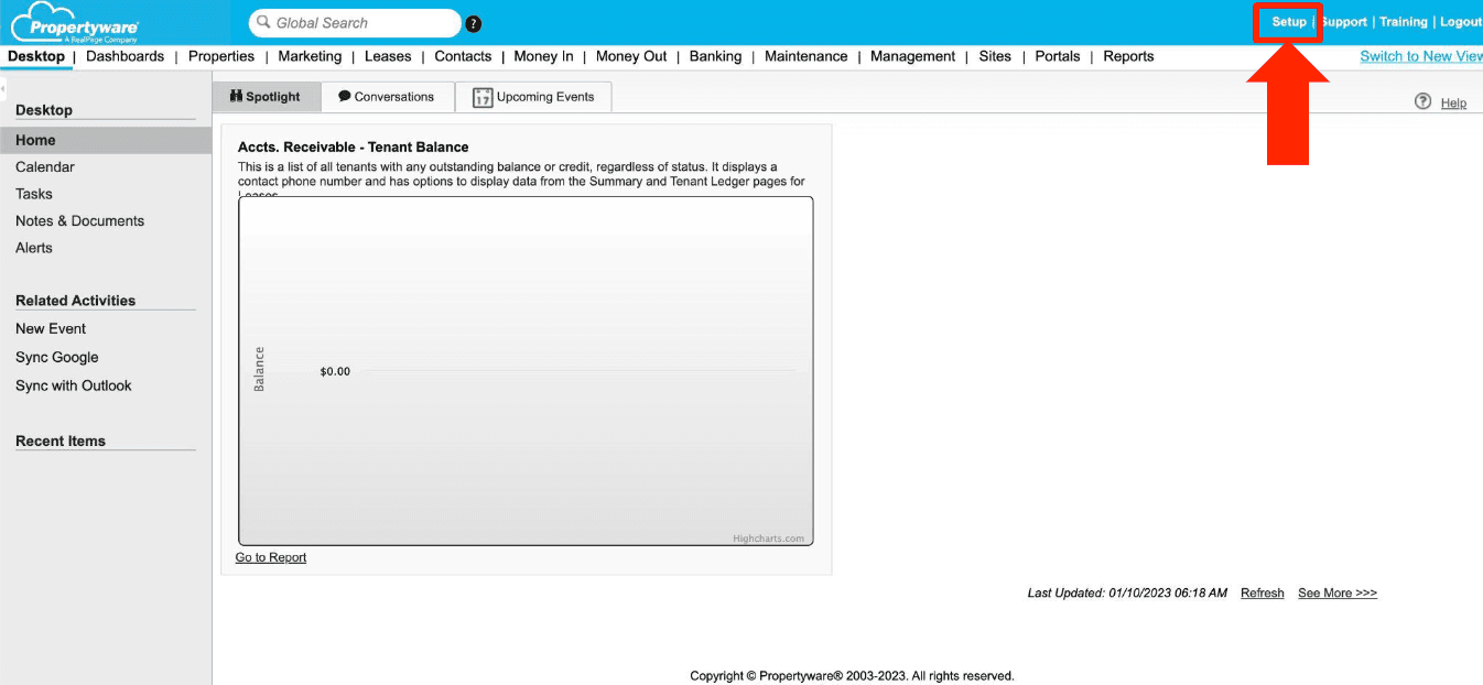 Propertyware step 6