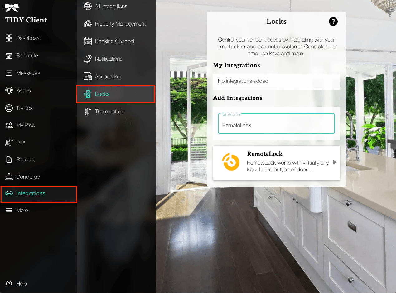 RemoteLock integration overview