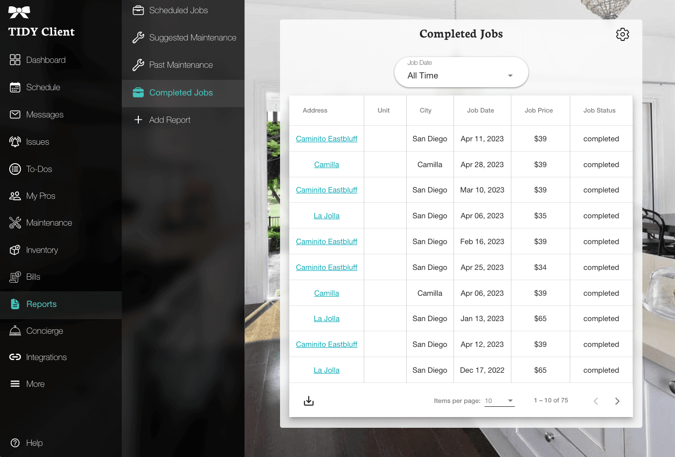 Report Categories