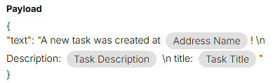 Slack alerts example