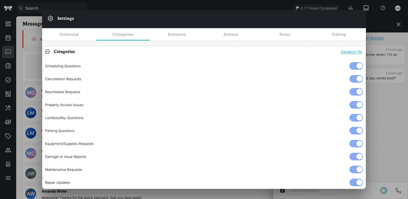 Gradually enable automation settings with full control