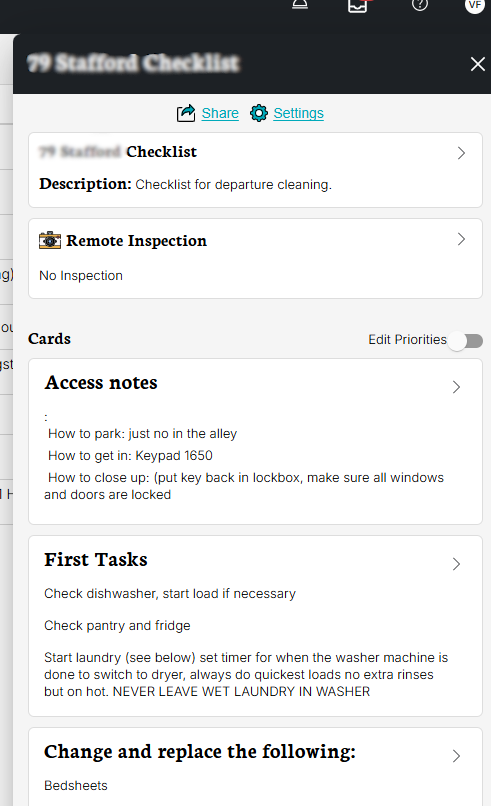 Select to-do list to edit