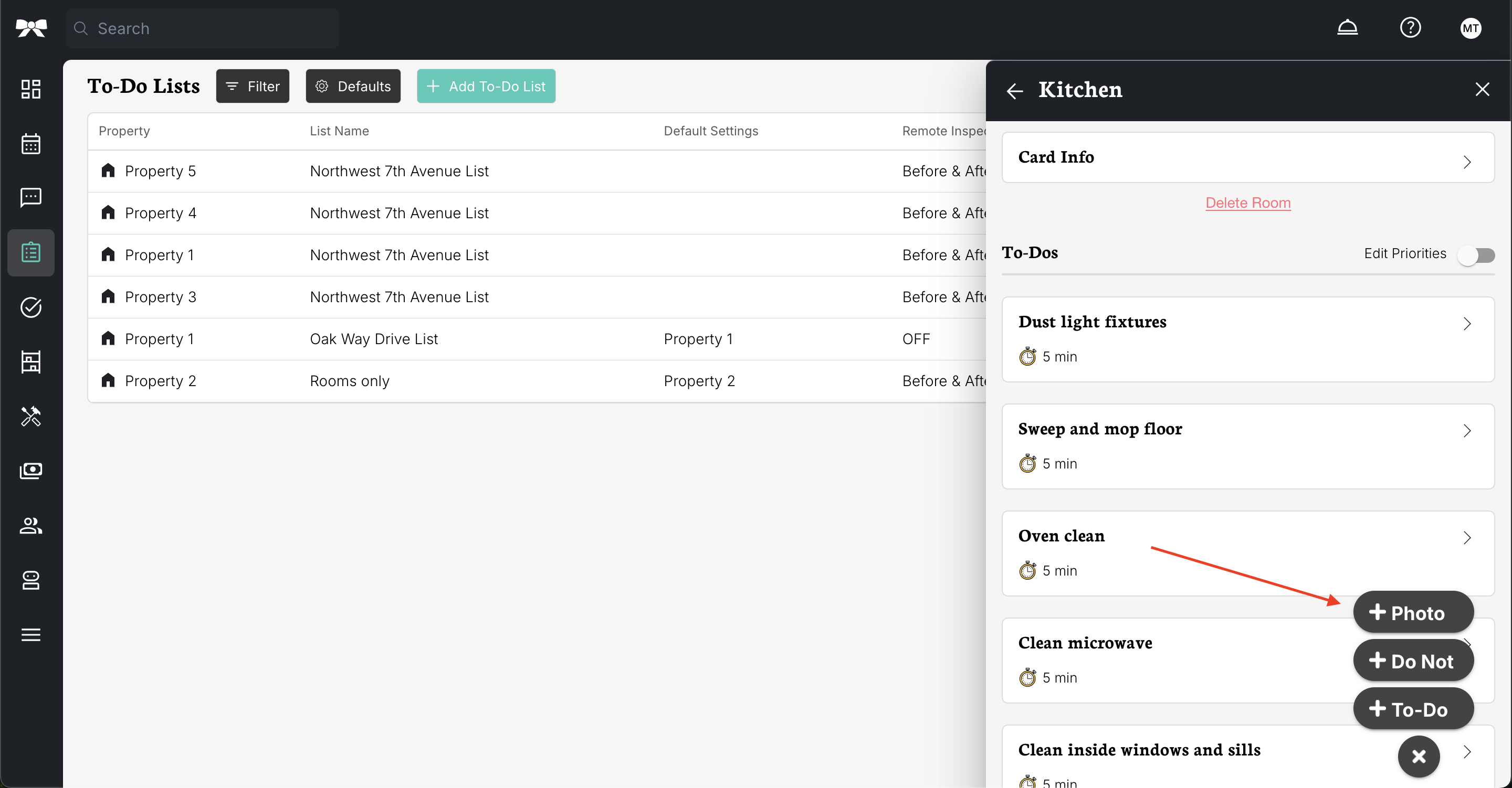To-do list example